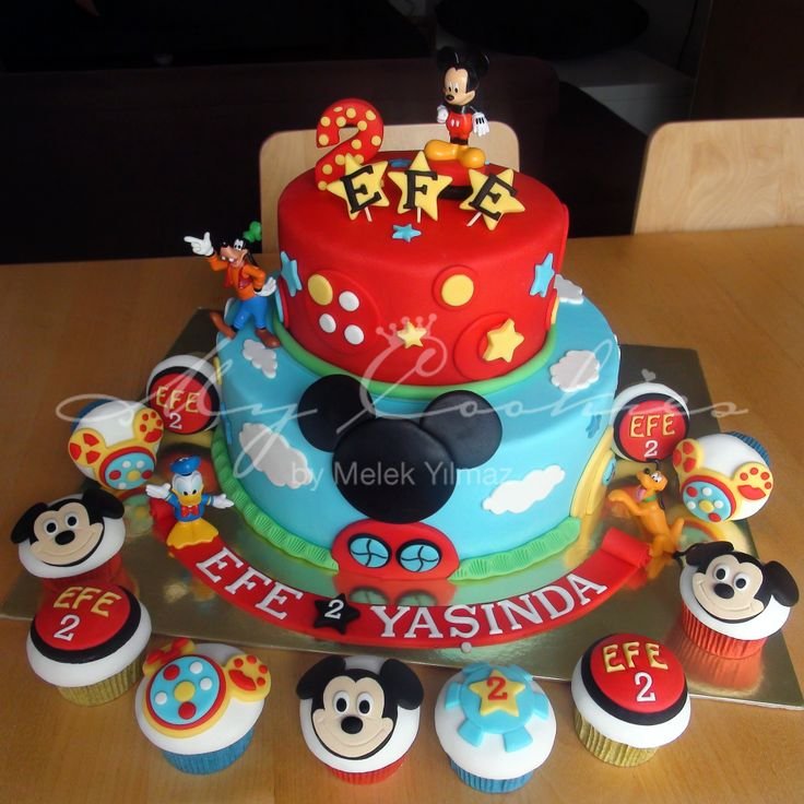 Mickey Mouse Clubhouse Cake And Cupcakes Recipes â Dishmaps